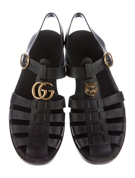 gucci mens rubber shoes|gucci rubber shoes for women.